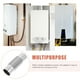 thumbnail image 2 of GOOHOCHY Tubo de extensión de escape para calentador de agua a gas, de acero inoxidable, resistente a la corrosión, fácil instalación, compatible con la mayoría de los calentadores de agua a gas., 2 of 8