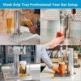 thumbnail image 2 of Beer Drip Tray for Kegerator, Stainless Steel Kegerator Drip Tray, 2 of 5