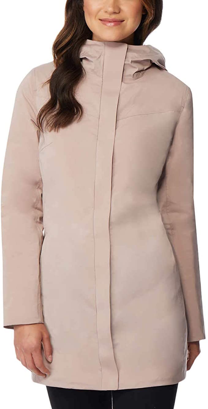 32 Degrees Heat Ladies' Waterproof Cloudfill Winter Jacket, Pink