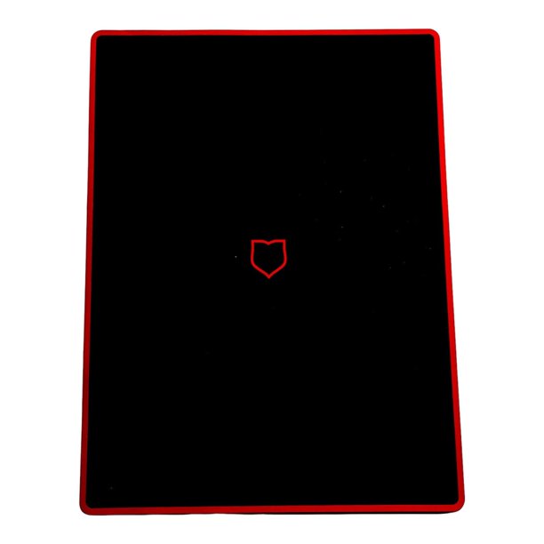 Tapete para press de banca, equipo de gimnasio, accesorios para levantamiento de pesas, repuesto, fácil de limpiar, antideslizante, regalo para levantamiento de peso muerto, Negro y rojo