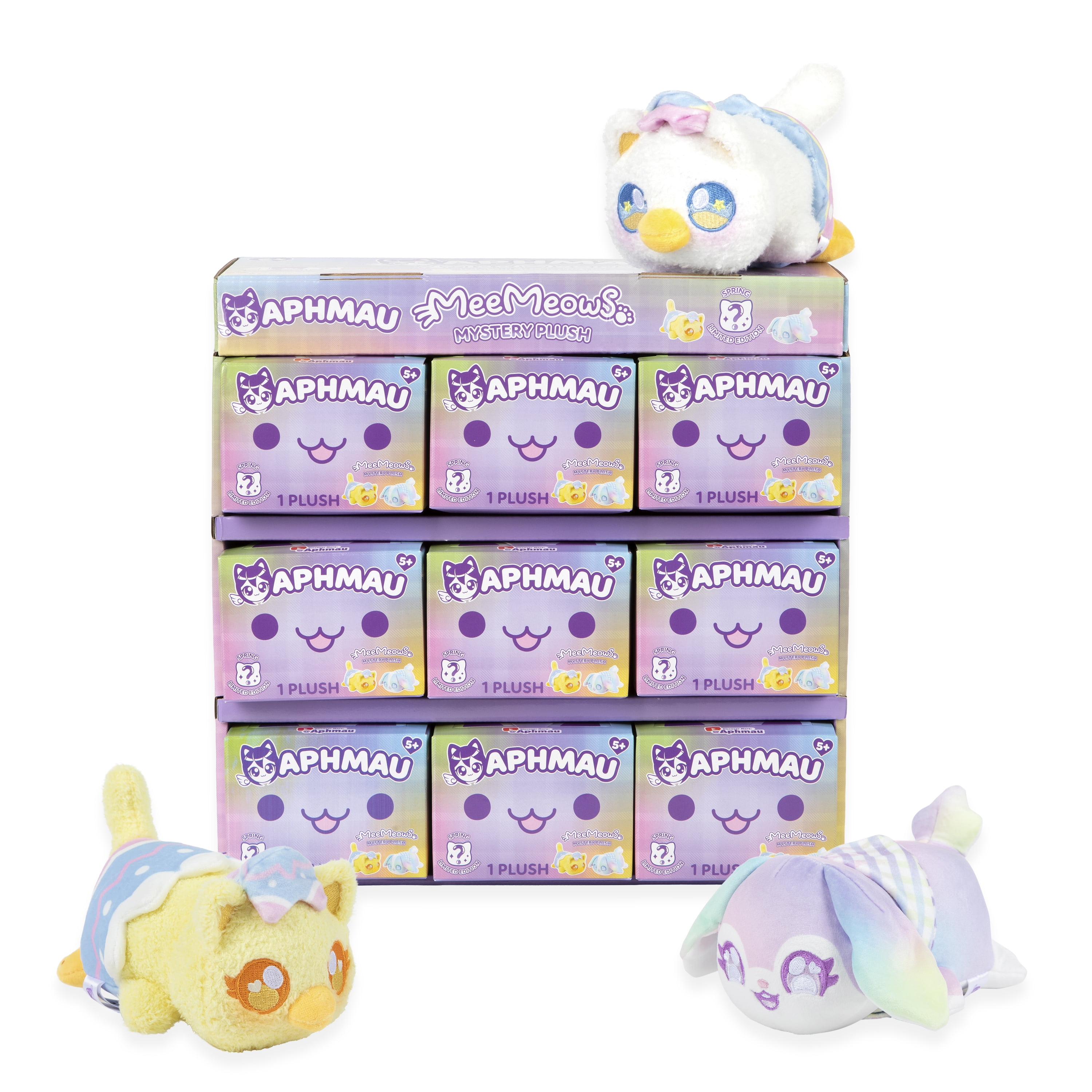 Aphmau MeeMeow Easter Plush Toy 6-Inch Mystery for Ages 5 and Up