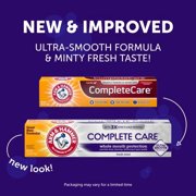 ARM & HAMMER Complete Care Clean Enamel-Safe Plaque Toothpaste Value Pack, Mint, 6 Oz, 6 Pack