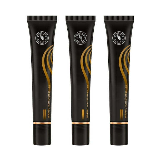 Regrowth Organic Hair Serum Roller Set,Roll-On Massager Hair Growth
