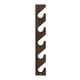thumbnail image 2 of Perchero de madera para sombreros, soporte de pared para guardar gorras de béisbol, expositor de sombreros de pared, perchero de madera sencillo para el hogar, perchero, 2 of 9