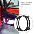 thumbnail image 3 of ColoMX Anillos de almohadilla para altavoz de Audio, anillo espaciador para altavoz de coche, suministros para coche, 2 uds., 3 of 8