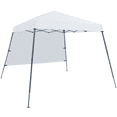thumbnail image 2 of Topeakmart 10x10ft Outdoor Pop-Up Canopy Lightweight Sun Protection Shelter with Sun Shade Wall Backpack Bag, White, 2 of 14