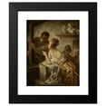 thumbnail image 2 of Honoré Daumier 12x14 Black Modern Framed Museum Art Print Titled - The Studio (1870), 2 of 5