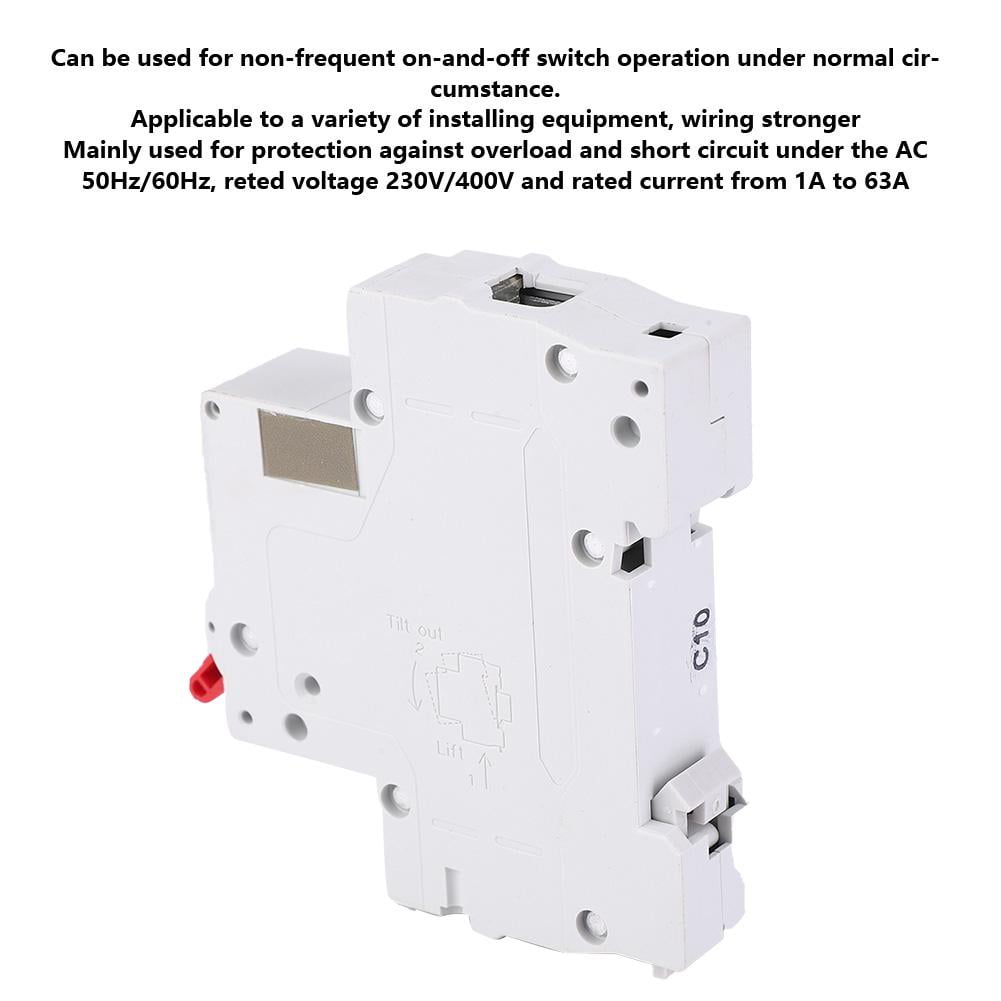 Details about   GYM1 Miniature Circuit Breaker Air Switch Circuit Protection 230VAC 50/60Hz 10A 