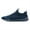 Blue, variant on BUBUDENG Mens Walking Sneakers Athletic Shoes Breathable Knit Casual Shoes 11.5 Black Trainers Lightweight