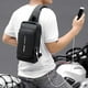 thumbnail image 2 of Mochila bandolera para hombre, bolso cruzado para hombro y pecho, bolso de viaje antirrobo para motociclista, impermeable, Oxford, bolsos de mensajero para hombre, 2 of 5