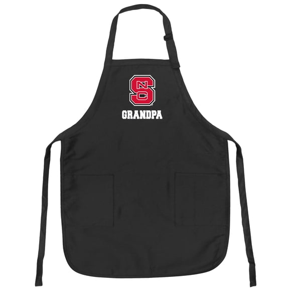 NC State Grandpa Apron DELUXE NC State Grandpa APRONS
