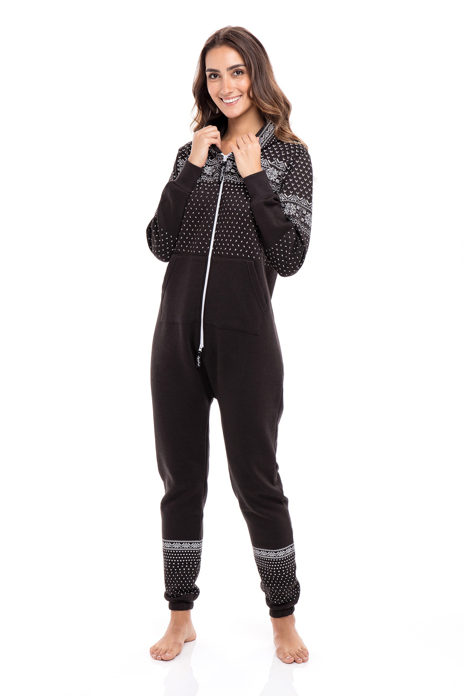 Women S Unisex Adult Onesie0 One Piece Non Footed Pajama Playsuit