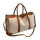 thumbnail image 3 of Bolsa de gimnasio Zulema lona de viaje Fitness Marrón grande, 3 of 8