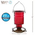 thumbnail image 3 of Comedero colgante de vidrio para colibríes Nature's Way, 650 ml de capacidad, 3 of 3