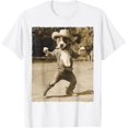 thumbnail image 1 of Pitbull Funny Dog Silly Cowboy - Camiseta para hombre, 1 of 2