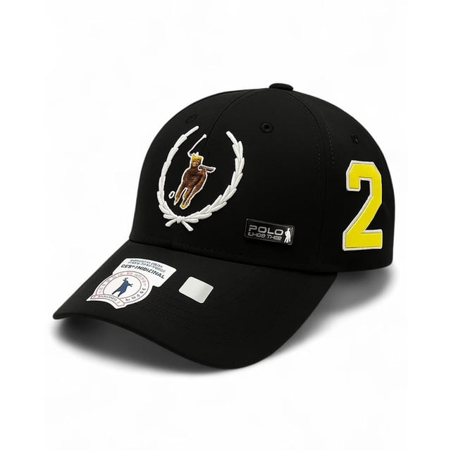 Gorra Polo Laurel urbana estilo clásico con broche ajustable para hombres