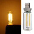 thumbnail image 6 of USB Touch Night Light Bulb, Ceramic Tungsten Filament, Dimmable Atmosphere Lamp for Bedroom Car Tent, 6 of 8