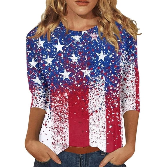 250th Anniversary USA Shirt Women Casual Independence Day Print Short Sleeve T Shirt For Fashionable Round Neck Top With Relaxed Fit And Contemporary Design