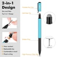 thumbnail image 3 of Digiroot Universal Stylus [2 en 1] Lápiz capacitivo de disco para pantalla táctil para todas las pantallas táctiles, teléfonos móviles, iPad, tabletas, portátiles con 6 puntas de repuesto (4 discos, 2, 3 of 5