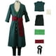 thumbnail image 4 of Disfraz de Roronoas para hombre, bata de kimono de Anime, capa de Zoro, uniforme, trajes de Halloween con pendientes, 4 of 5