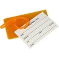 thumbnail image 2 of Yellow 5 Pack Luggage Tags, Soft Silicone ID Tags for Bags and Suitcases, 2 of 5
