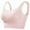 Pink, variant on Xfvqtps Sports Bras for Women Standard Straps Padded High Impact Elastic Crop Tank Tops for Yoga Gym Fitness Blue