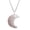 F, variant on Healing Crystal Necklace, Tree Life Wire Wrapped Crescent Moon Necklace, Natural Stone Pendant Necklaces, Mothers Day Gifts for Mom, Gemstone Jewelry Gifts for Women