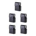 thumbnail image 2 of jesticaly Easy To Close And Open PU Cigarette Case For Business Cards Business Card Case Cigarette Cases Alligator black 5Set, 2 of 6