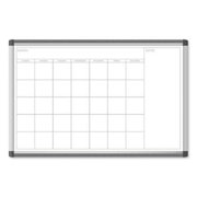 UBrands UBR 35 x 23 in. Pinit Magnetic Dry Erase Calendar Board  White