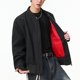 thumbnail image 5 of Ceisia Men's fashion solid color jacket pocket long sleeve outdoor Gift outerwear, 5 of 8