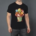 thumbnail image 2 of Summer Short Sleeve Tops Crew Neck Shirts for Men Skull (27)Plus Size Tee Shirts XS-5XL, 2 of 5