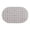 Grey, variant on Round Non Shower Bath Mat with Suction Cups & Drain Holes, Machine Washable Bathtub Mat for Bathroom Swimming Pool(Grey,75x45cm)