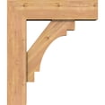 thumbnail image 3 of Ekena Millwork 7 1/2"W x 26"D x 30"H Merced Block Smooth Bracket w/ Offset Brace, Western Red Cedar, 3 of 25