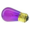 thumbnail image 2 of Novelty Light - 11watt S14 Commerical Grade S14 Transparent Color Replacement Bulbs, E27 Medium Base, Clear, 11 Watt, 25 Pack (Purple) …, 2 of 2