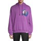 thumbnail image 1 of Sudadera con capucha y estampado gráfico de Elevenparis para hombre, orquídea XL, 1 of 1