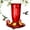 Red, variant on Kingsyard Window Hummingbird Feeder for Outdoors, 16 oz Leak Proof, 4 Bee Proof Feeding Ports, Red