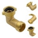 thumbnail image 4 of 1 PC Adaptador de manguera de latón Conector giratorio rápido Jardín Irrigación de piezas de manguera, 4 of 5