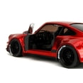 thumbnail image 4 of Jada Pink Slips Porsche 911 964 RWB Red Chrome 1:18, 4 of 7