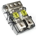 thumbnail image 2 of Alphasonik Mini ANL Fuse Holder Three 0 2 Gauge Inputs Two 0 4 Ga Outputs AFH30-204, 2 of 4
