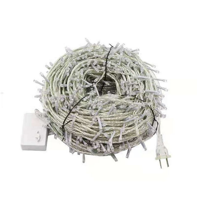 Luces de cadena de 200LED de 66 pies, luces de hadas enchufables para la decoración de Navidad del dormitorio de la terraza del jardín Vhermosa CPB-US-DYP600-3