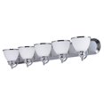 thumbnail image 1 of Maxim 21595SWPC Novus 5-Light Bathroom Vanity, Polished Chrome, 1 of 1