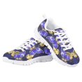 thumbnail image 4 of Pzuqiu Butterfly Little Girls Tennis Shoes Size 11 Lightweight Breathable Kids Running Sneakers Shoes Comfortable Walking Shoes, 4 of 5