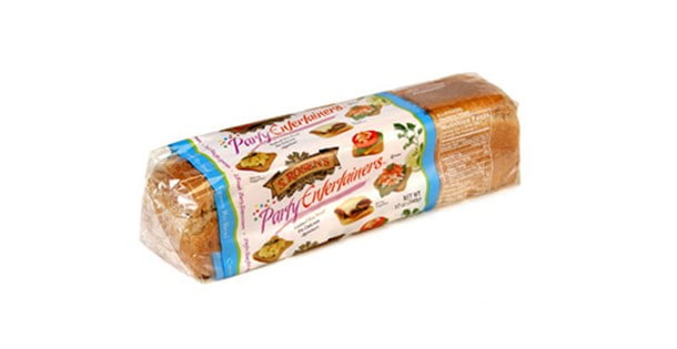 S. Rosen's Party Entertainers Caraway Cocktail Rye Bread, 12oz., Shelf-Stable (3 Pack)