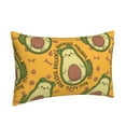 thumbnail image 2 of Balery Avocado Dog Pillow Covers,Bed Pilowcases,Reversible Plush Throw Pillow Covers End Pillow Encasement,Pillow Case - 20"X30", 2 of 9