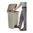 thumbnail image 4 of Safco Plastic Step-On Receptacle - 23 Gallon in Tan, 4 of 9