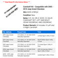 thumbnail image 2 of Camshaft Kit - Compatible with 2005 - 2010 Jeep Grand Cherokee 2006 2007 2008 2009, 2 of 2