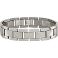 thumbnail image 4 of Titanium Polished 8.5In Bracelet (8.5 X 13) Made In China tbb105-8.5, 4 of 5