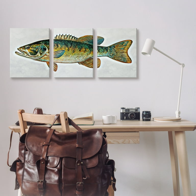 Personalized Bass Fish Metal Art, Bass Fish Decor Idea For Lakehouse