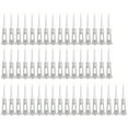 thumbnail image 2 of 100Pcs Double Layer Plastic Ball Tee Soft Low Resistance Golf Golf Training Tool White, 2 of 5