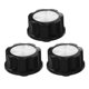 thumbnail image 1 of Juego de 3 perillas mecánicas negras para temporizador de freidora de aire y olla a presión Perillas de control de repuesto duraderas para electrodomésticos de cocina, 1 of 7